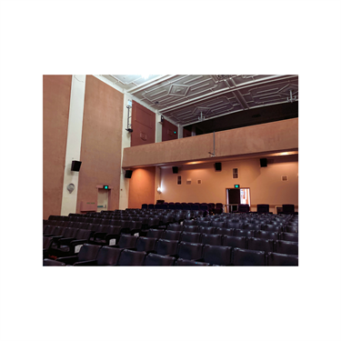 The ground floor seating