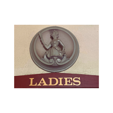 Ladies bathroom