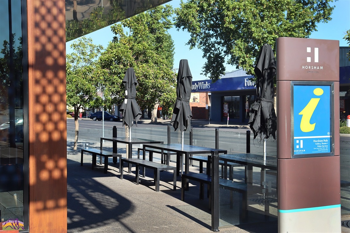 Footpath Outdoor Seating At Rooh 
