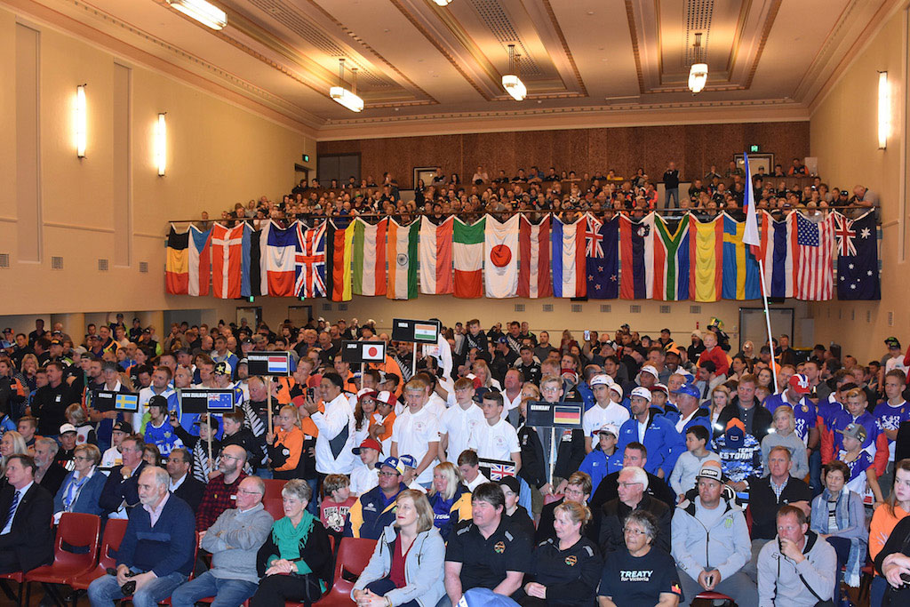 Motocross Presentation at Town Hall