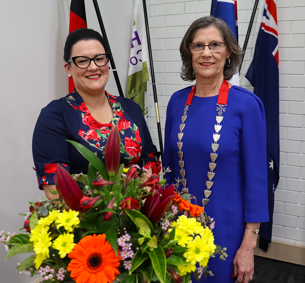 Deputy Mayor Penny Flynn and Mayor Robyn Gulline web.png