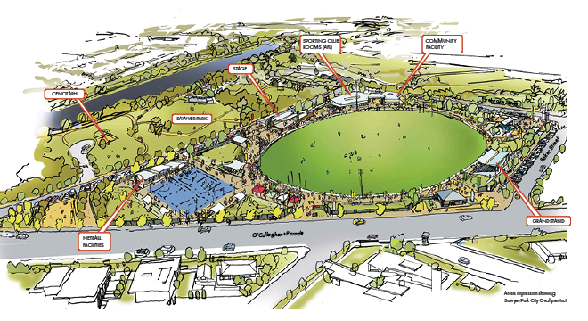 City Oval and Sawyer Park Planning