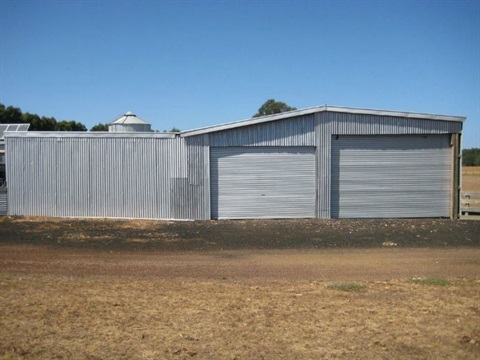 Shed on a farm near Horsham